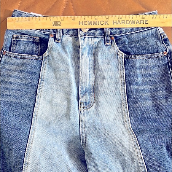 PacSun Eco Two-Tone '90s Boyfriend Jeans - SOLD OUT 👖❤️🌺❤️ - Picture 9 of 11